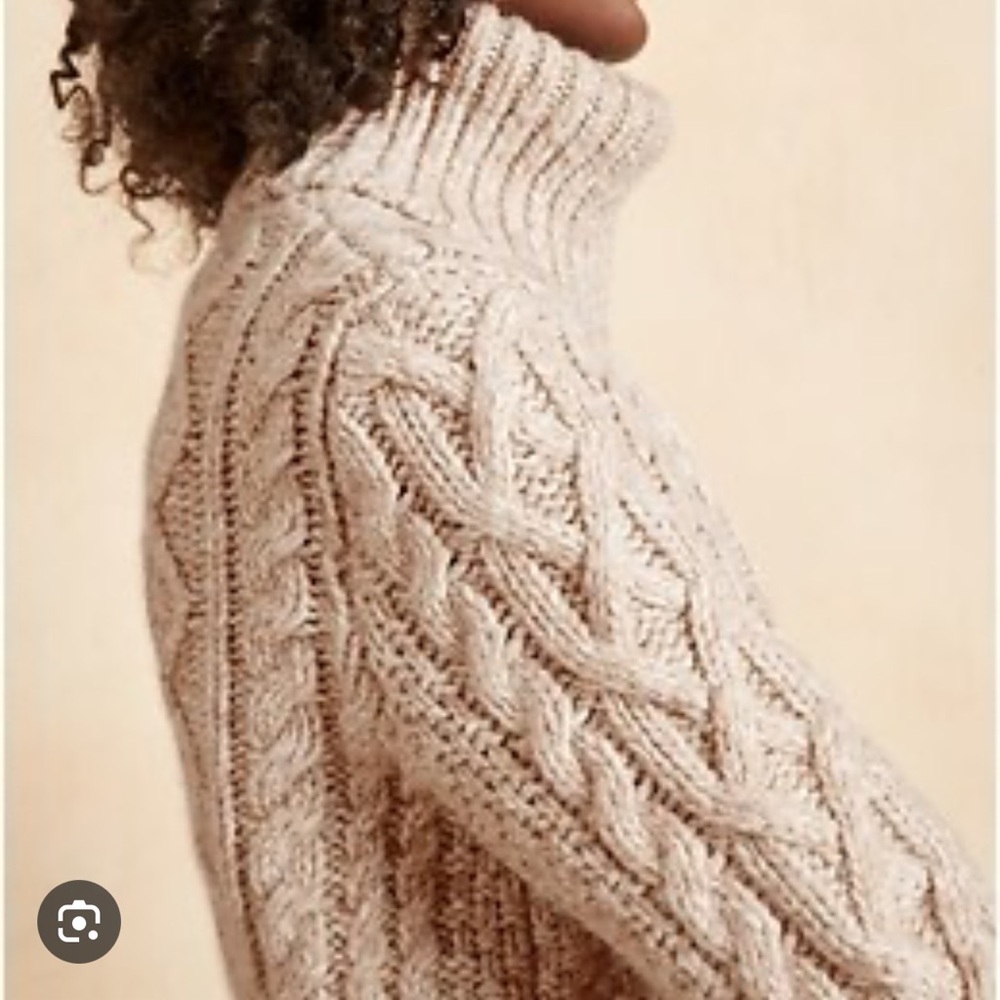 Cozy Cable Knit Turtleneck Sweater